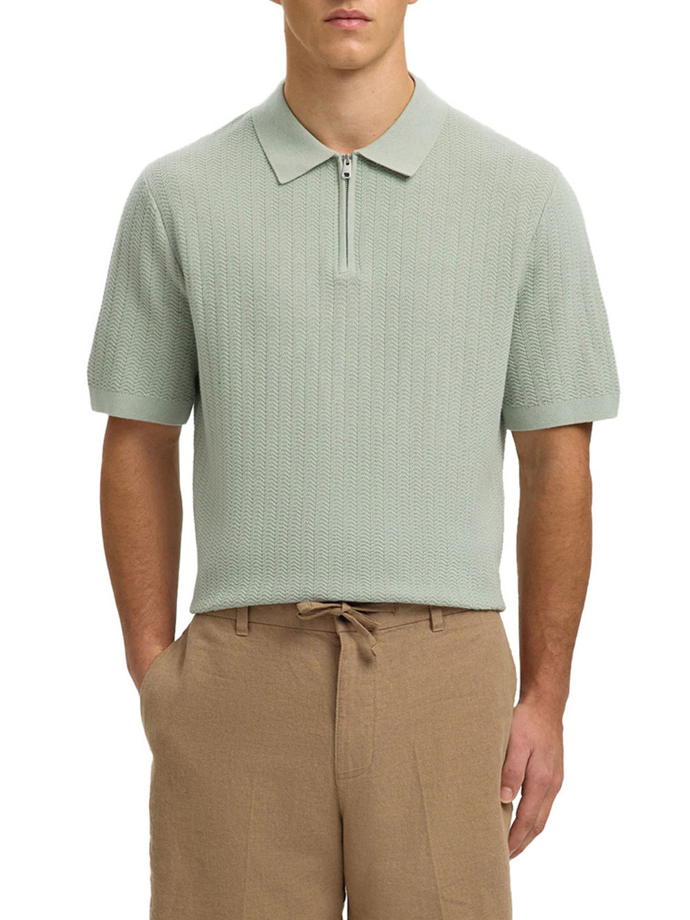 SELECTED Polo Selected - Menta