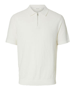 SELECTED Polo Selected - Bianco