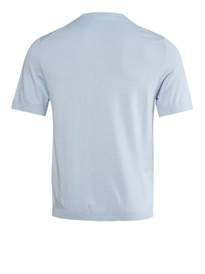 SELECTED T-Shirt Slhtorino Selected - Azzurro