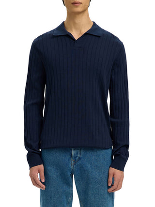 SELECTED Polo Selected Torino - Blu