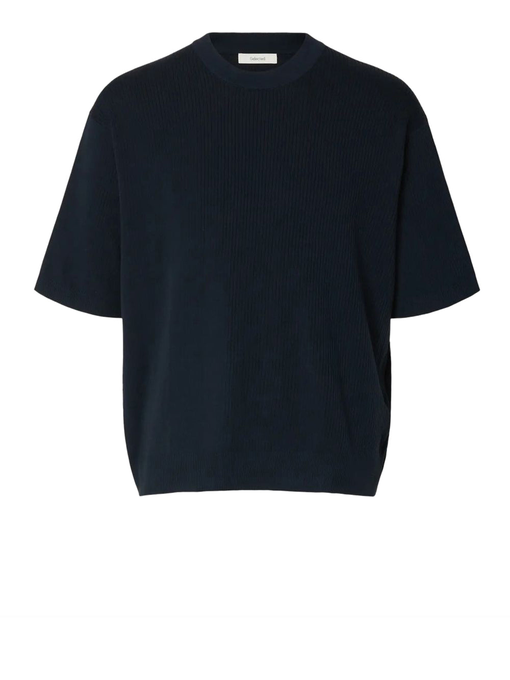 SELECTED T-Shirt Slhmattis Selected - Blu