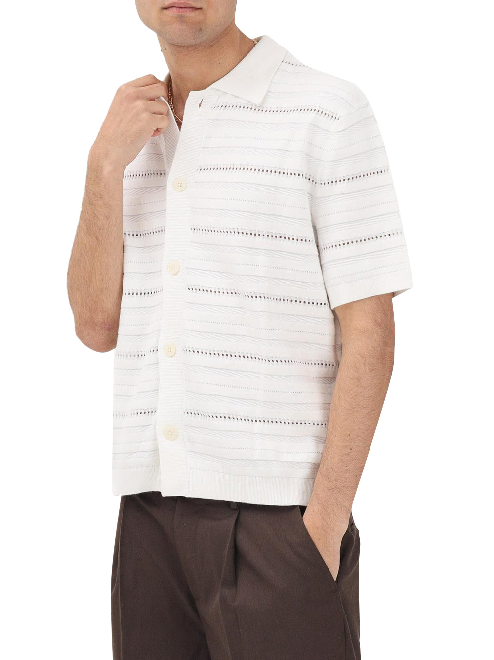 SELECTED Polo Slhpalle Selected - Bianco