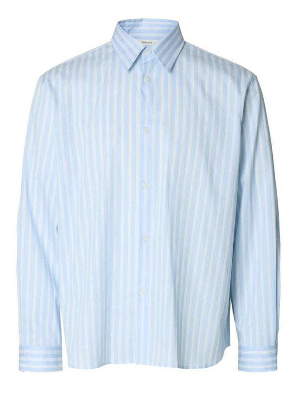SELECTED Camicia Selected George - Azzurro