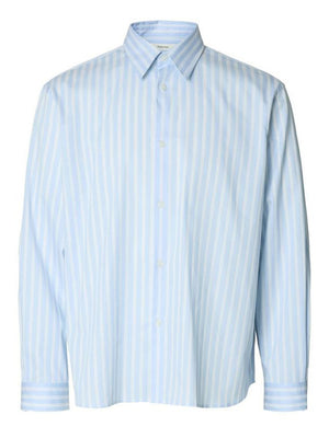 SELECTED Camicia Selected George - Azzurro