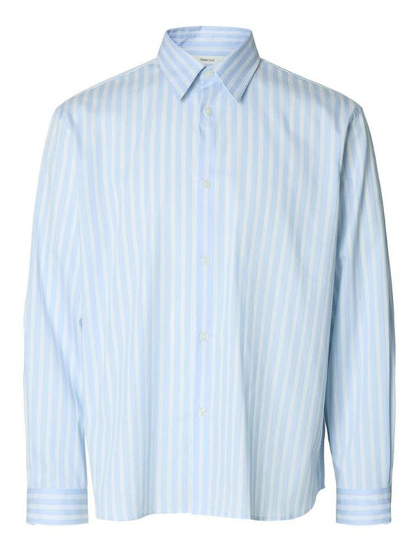 SELECTED Camicia Selected George - Azzurro