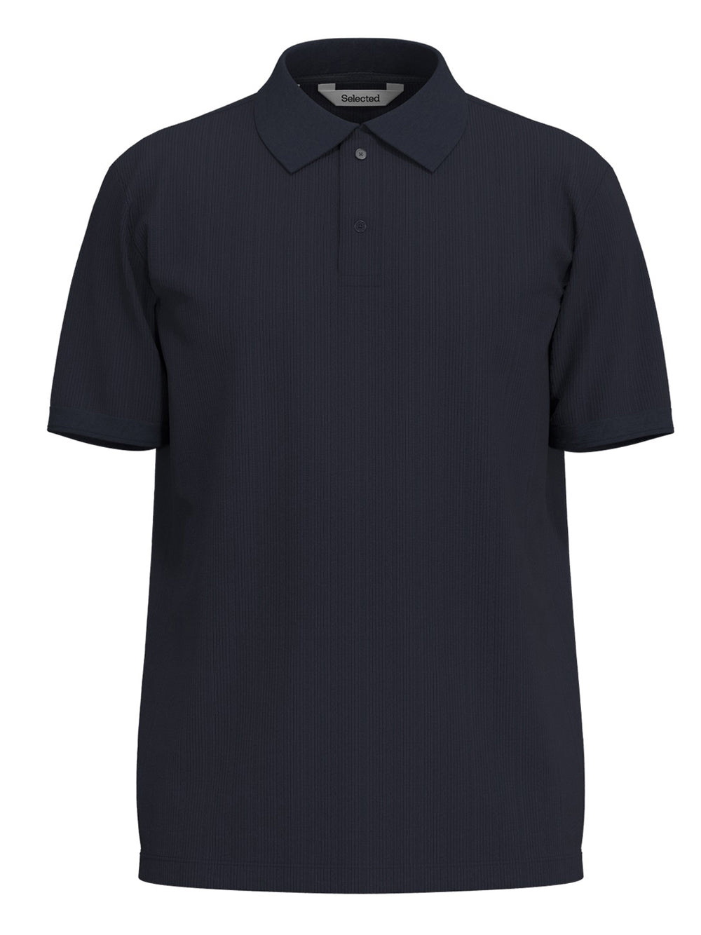 SELECTED Polo Slhcole Rib Selected - Blu