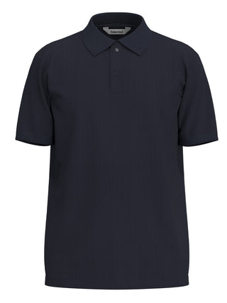 SELECTED Polo Slhcole Rib Selected - Blu