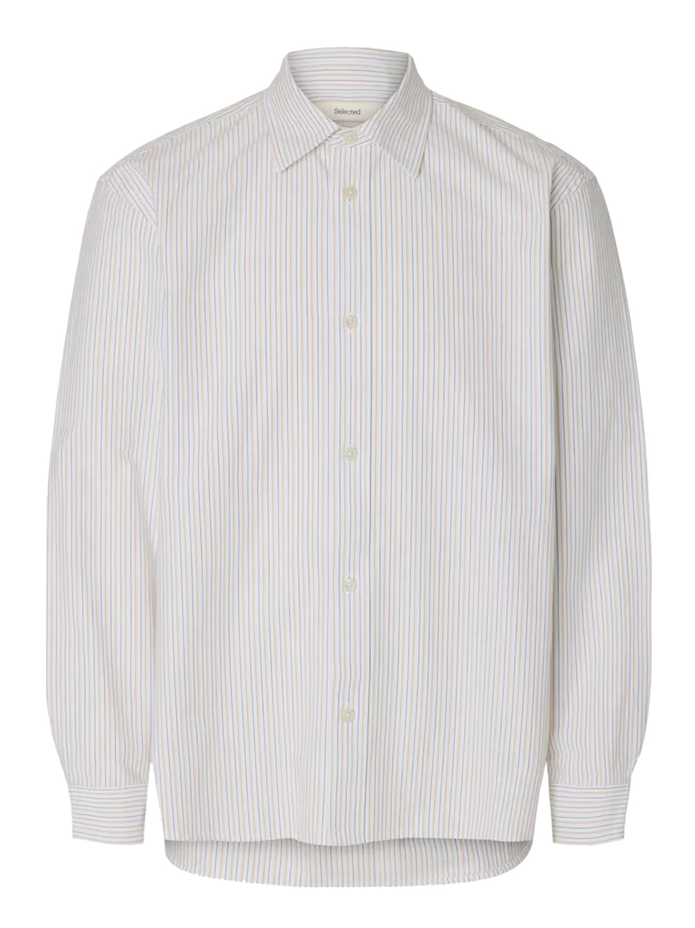 SELECTED STC Camicia Slhrlxsinus Selected - Bianco
