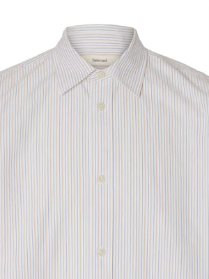 SELECTED STC Camicia Slhrlxsinus Selected - Bianco