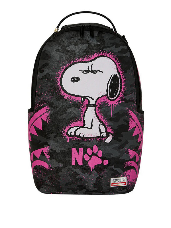 Sprayground Zaino Sprayground Snoopy Pink Stencil - Nero/Rosa
