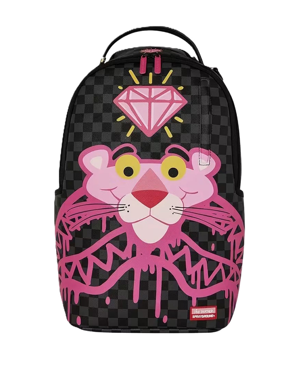 SPRAYGROUND Zaino Sprayground Pink Panther Drippy Diamonds - Nero/Rosa