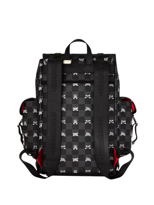 SPRAYGROUND Zaino Sprayground Peeking Character Check Montecarlo - Fantasia