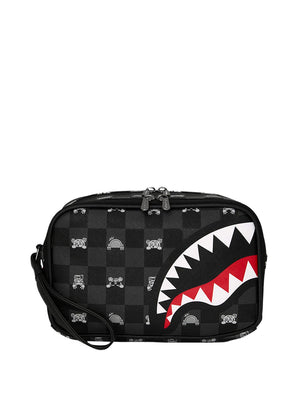 SPRAYGROUND Pochette Sprayground Peeking Character Check Toiletry Brick - Fantasia