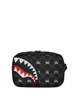 SPRAYGROUND Pochette Sprayground Peeking Character Check Toiletry Brick - Fantasia