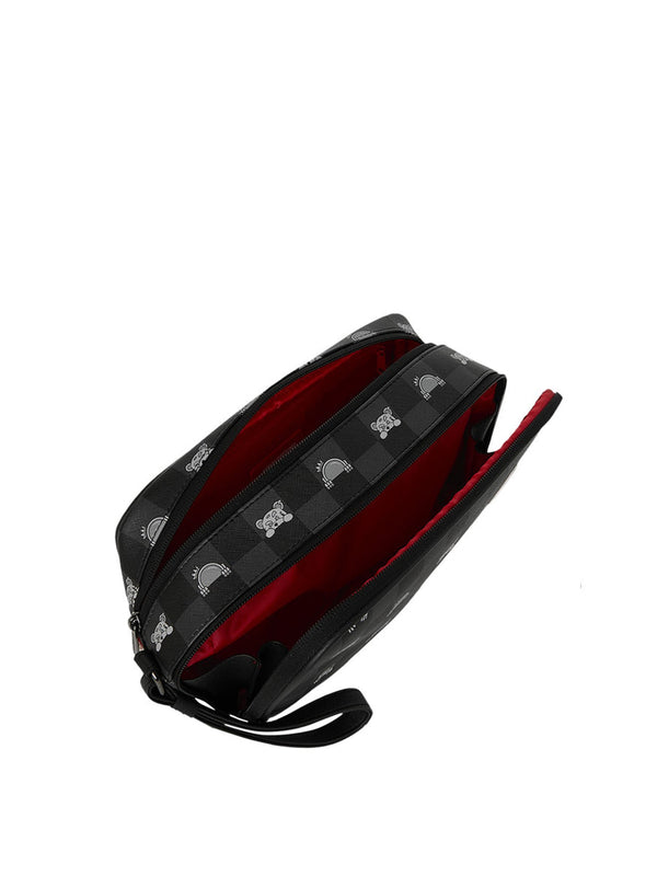 SPRAYGROUND Pochette Sprayground Peeking Character Check Toiletry Brick - Fantasia