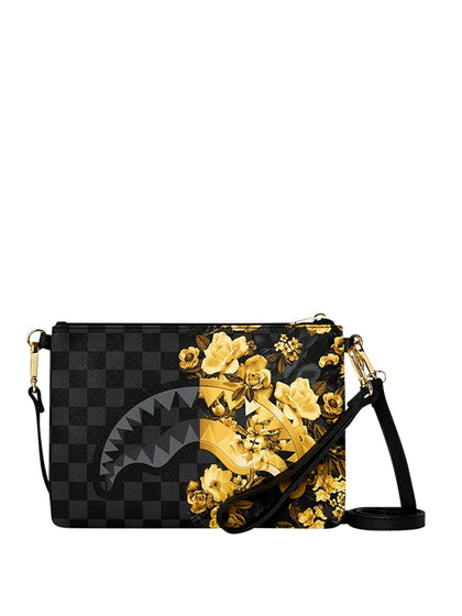 SPRAYGROUND Pochette Sprayground Gold Floral Remix Crossover - Fantasia