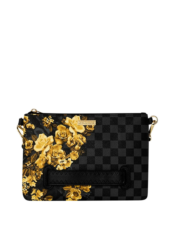 SPRAYGROUND Pochette Sprayground Gold Floral Remix Crossover - Fantasia