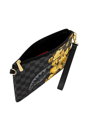 SPRAYGROUND Pochette Sprayground Gold Floral Remix Crossover - Fantasia