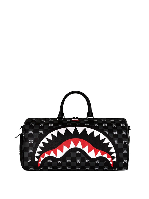 SPRAYGROUND Borsone Sprayground Peeking Character Check Duffle - Fantasia