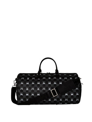 SPRAYGROUND Borsone Sprayground Peeking Character Check Duffle - Fantasia