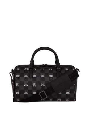 SPRAYGROUND Borsone Sprayground Peeking Character Check Mini Duffle - Fantasia