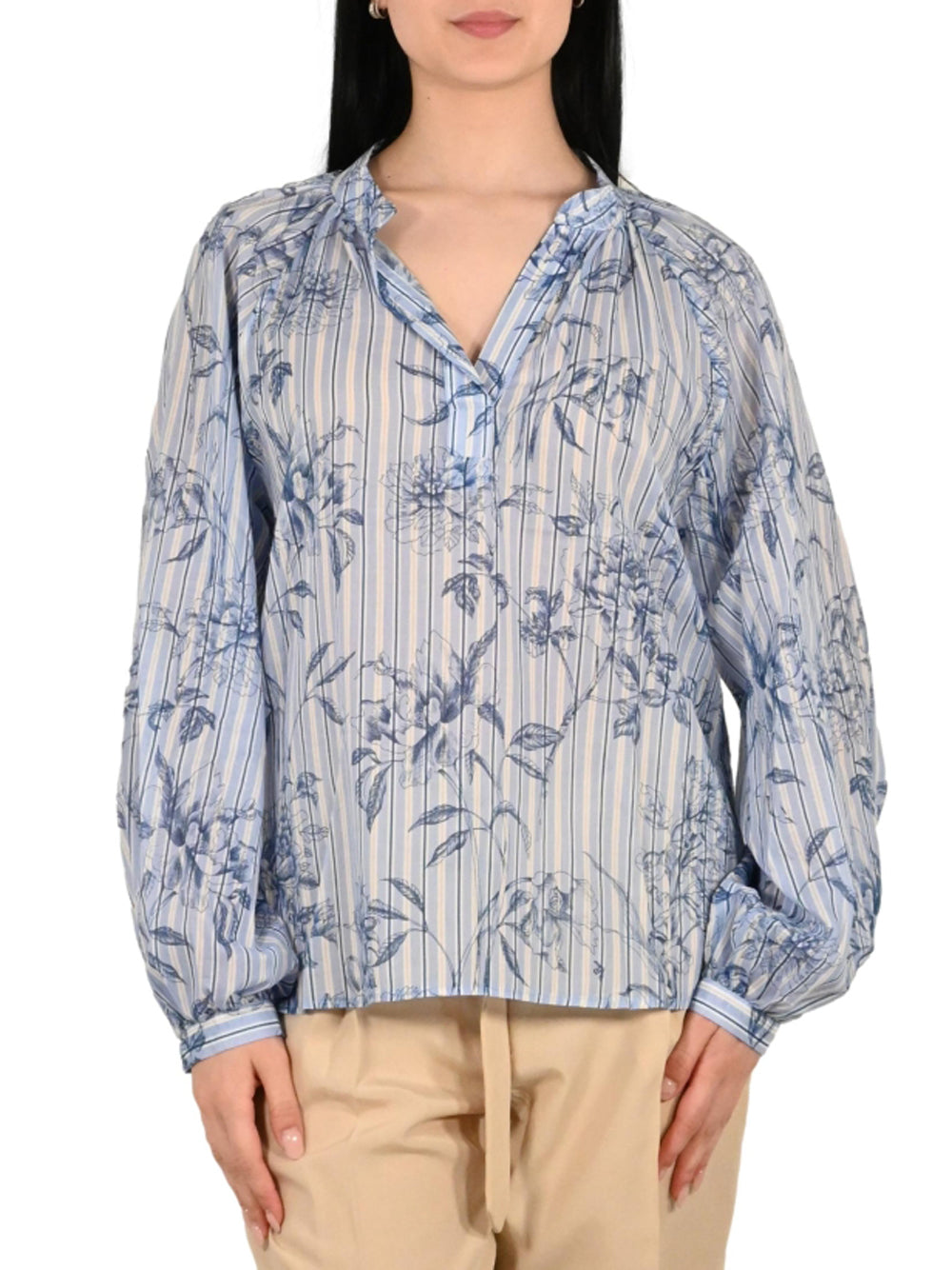 SUSY MIX Blusa Fantasia Susy Mix - Cielo