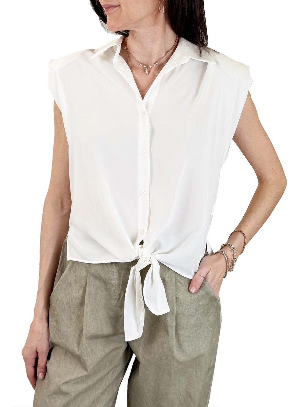SUSY MIX Camicia Casual Susy Mix - Latte