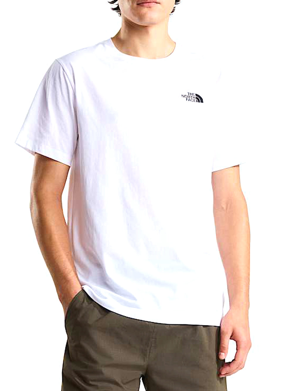 THE NORTH FACE T-Shirt Evolution NSE Box Regular The North Face - Bianco