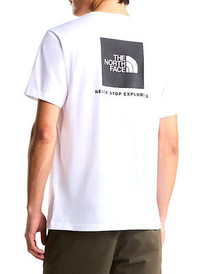 THE NORTH FACE T-Shirt Evolution NSE Box Regular The North Face - Bianco