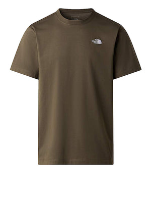 THE NORTH FACE T-Shirt Evolution Simple Dome Regular The North Face - Verde