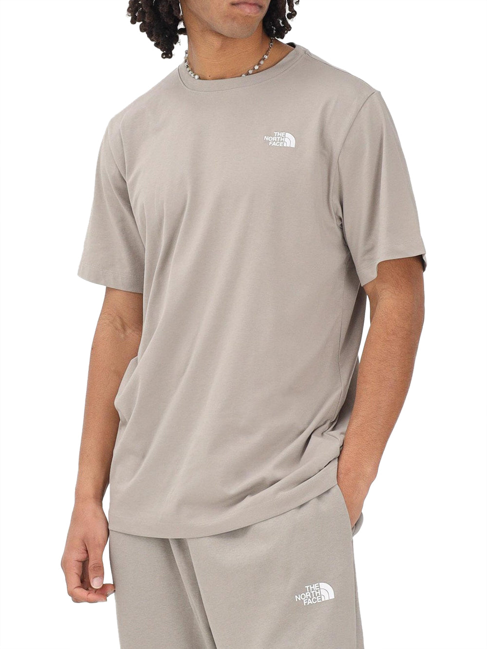THE NORTH FACE T-Shirt Evolution Simple Dome Regular The North Face - Beige