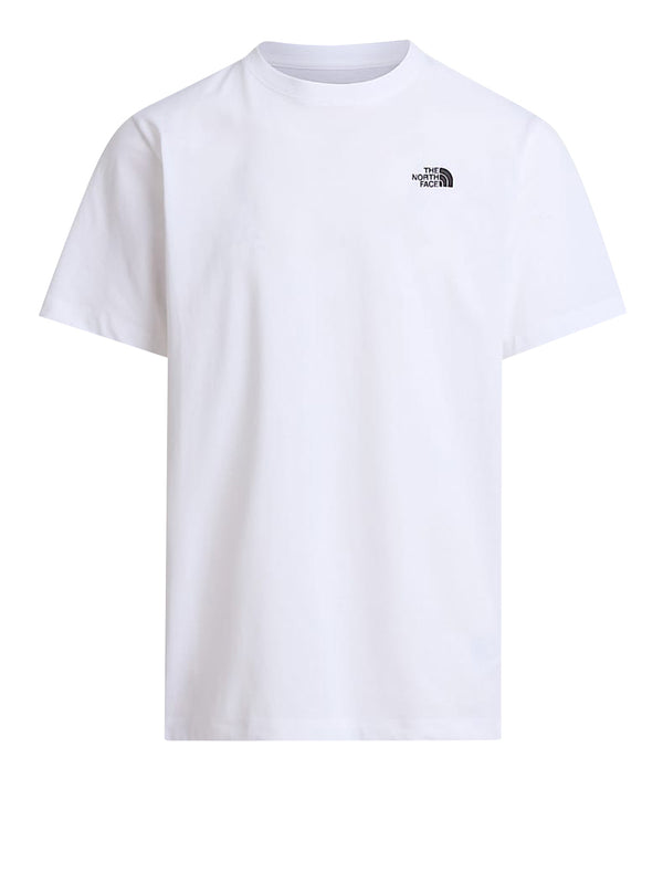 THE NORTH FACE T-Shirt Evolution Simple Dome Regular The North Face - Bianco