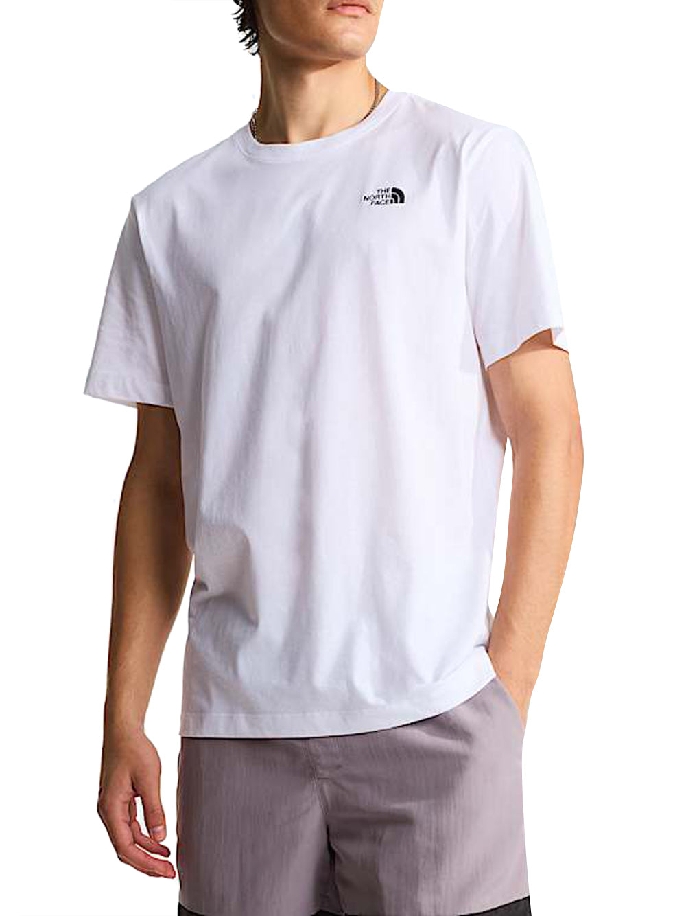 THE NORTH FACE T-Shirt Evolution Simple Dome Regular The North Face - Bianco