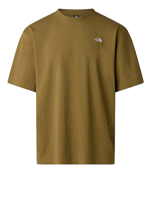 THE NORTH FACE T-Shirt TNF Essential Simple Dome The North Face - Giallo