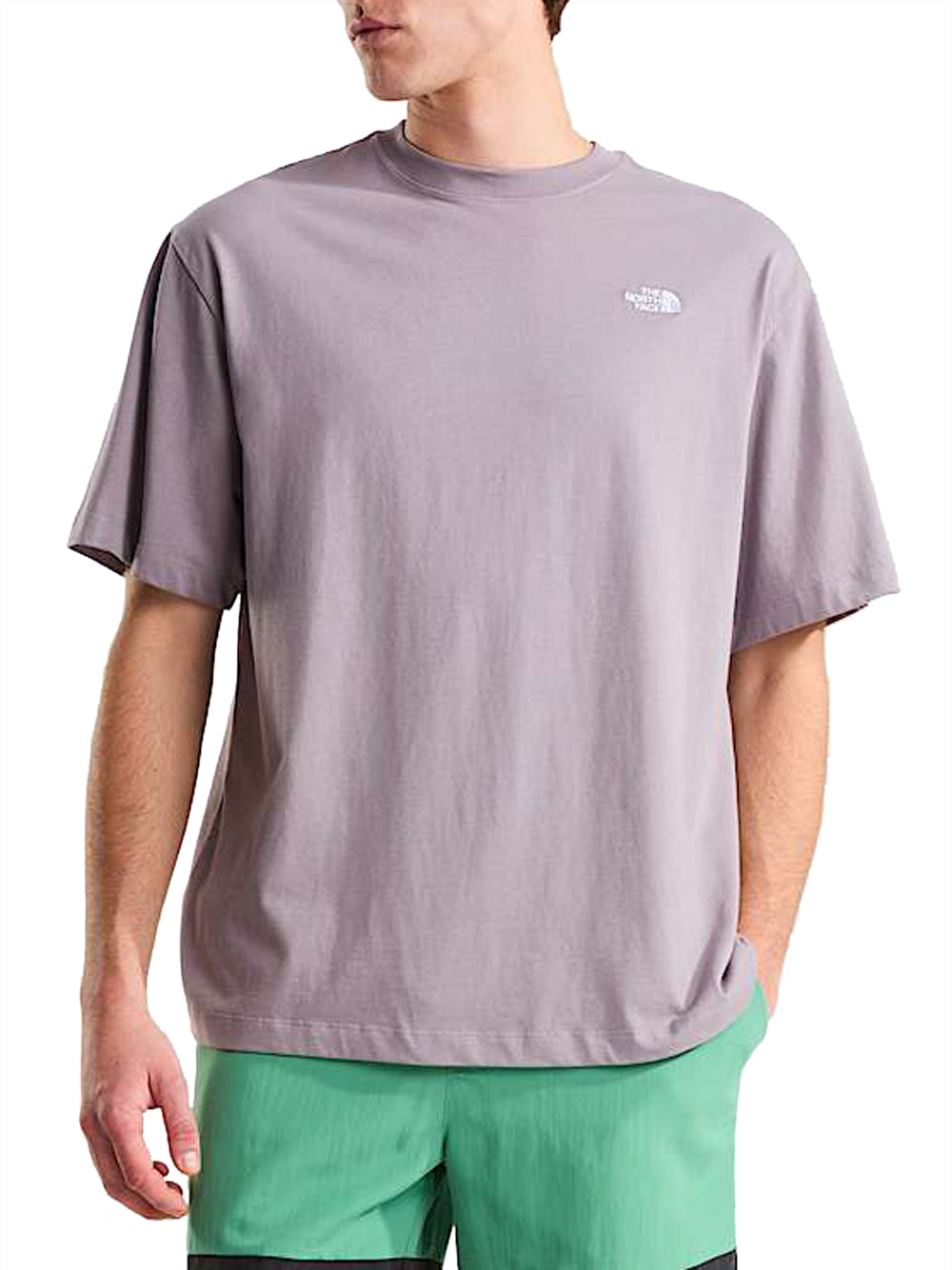 THE NORTH FACE T-Shirt TNF Essential Simple Dome The North Face - Grigio/Viola