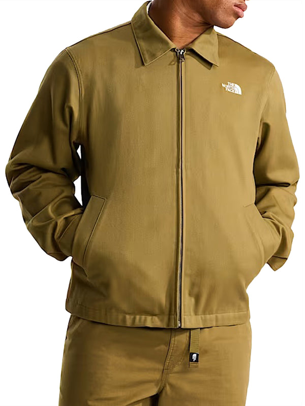 THE NORTH FACE Giacca The North Face Con Colletto In Twill - Beige