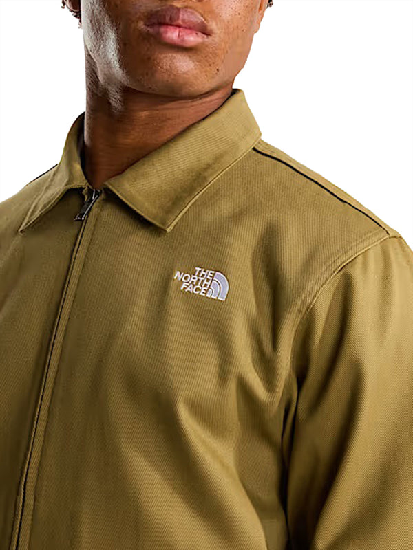 THE NORTH FACE Giacca The North Face Con Colletto In Twill - Beige
