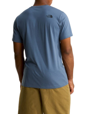THE NORTH FACE T-Shirt Evolution Box Half Dome Regular The North Face - Granite Grey