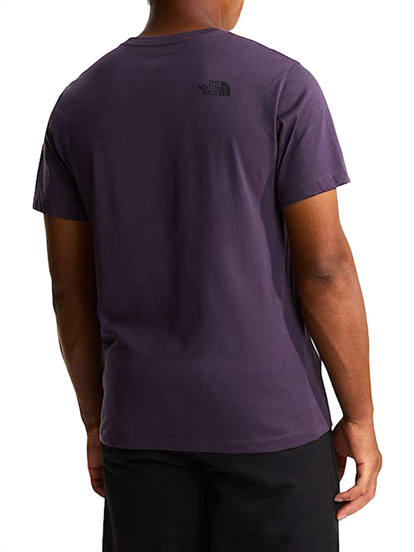 THE NORTH FACE T-Shirt Evolution Box Half Dome Regular The North Face - Viola