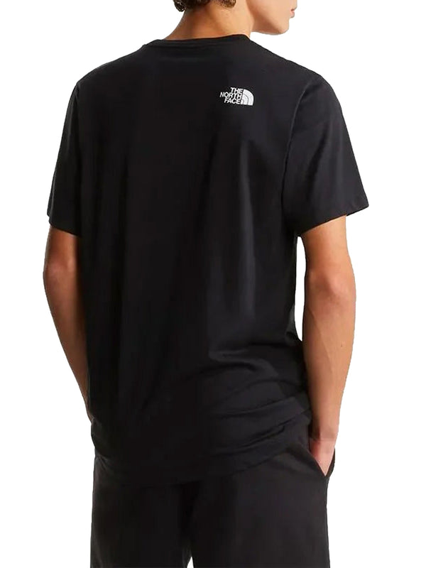 THE NORTH FACE T-Shirt Evolution Box Half Dome Regular The North Face - Nero