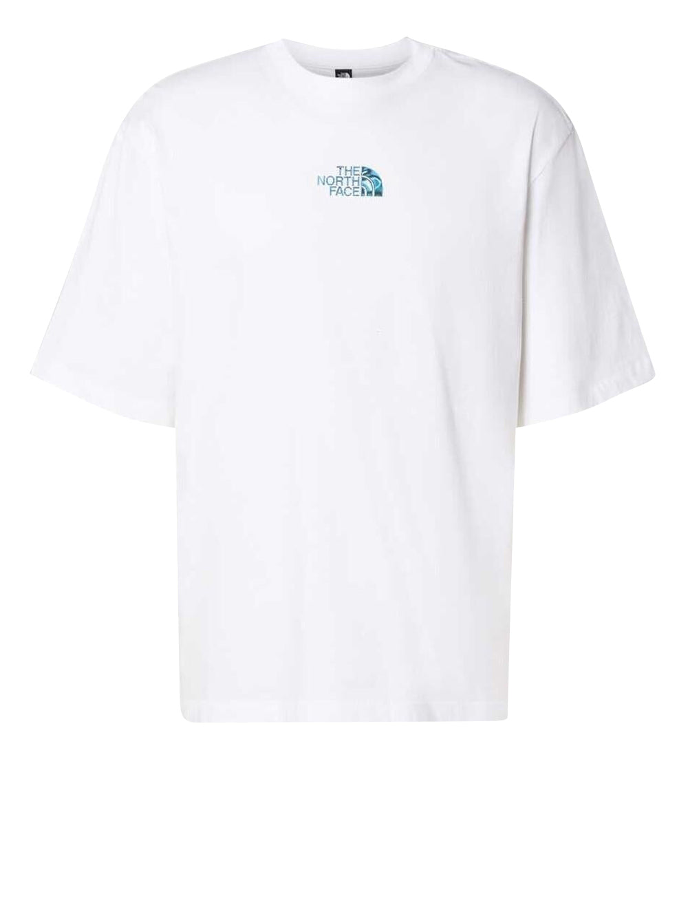 THE NORTH FACE T-Shirt Liquid Logo Oversize Short Sleeve Tee The North Face - Bianco