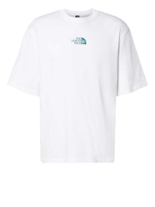 THE NORTH FACE T-Shirt Liquid Logo Oversize Short Sleeve Tee The North Face - Bianco