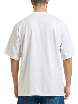 THE NORTH FACE T-Shirt Liquid Logo Oversize Short Sleeve Tee The North Face - Bianco