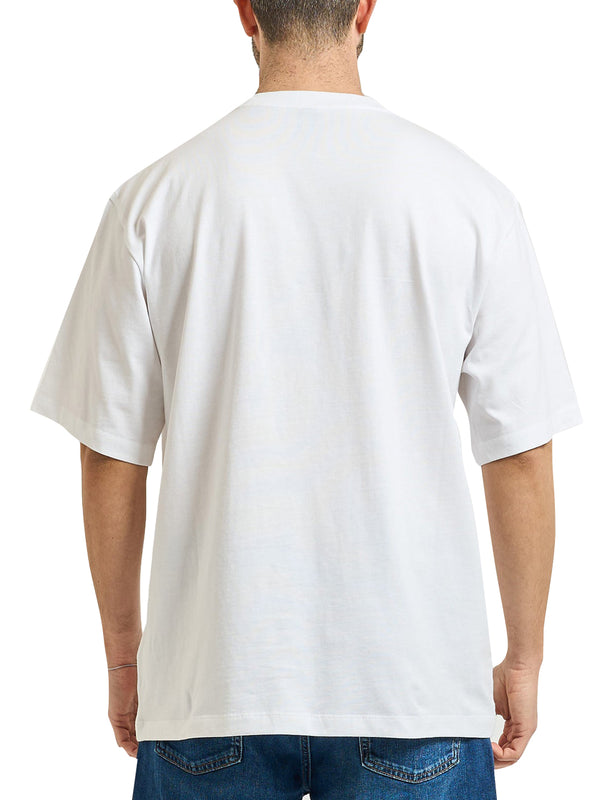 THE NORTH FACE T-Shirt Liquid Logo Oversize Short Sleeve Tee The North Face - Bianco
