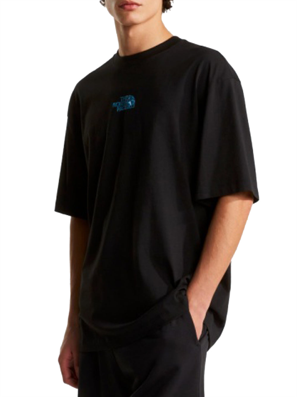 THE NORTH FACE T-Shirt Liquid Logo Oversize Short Sleeve Tee The North Face - Nero