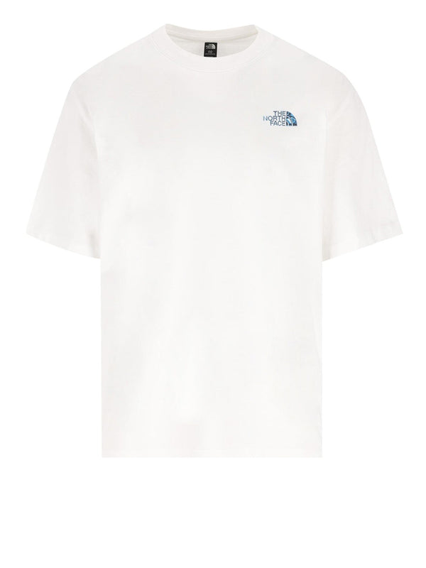THE NORTH FACE T-shirt Liquid NSE Box Oversized Graphic The North Face - Bianco