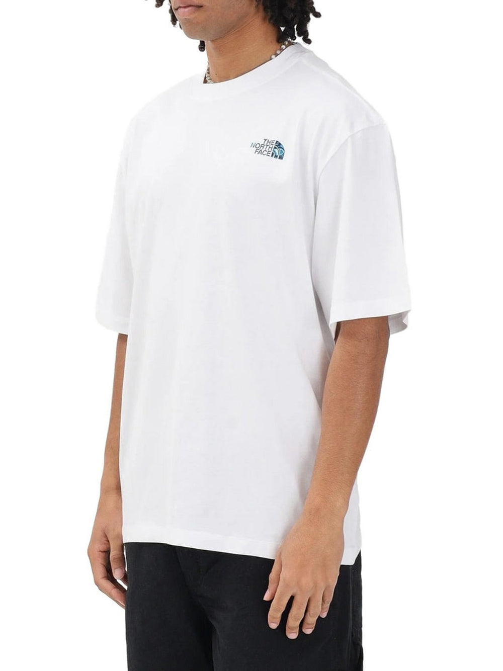 THE NORTH FACE T-shirt Liquid NSE Box Oversized Graphic The North Face - Bianco