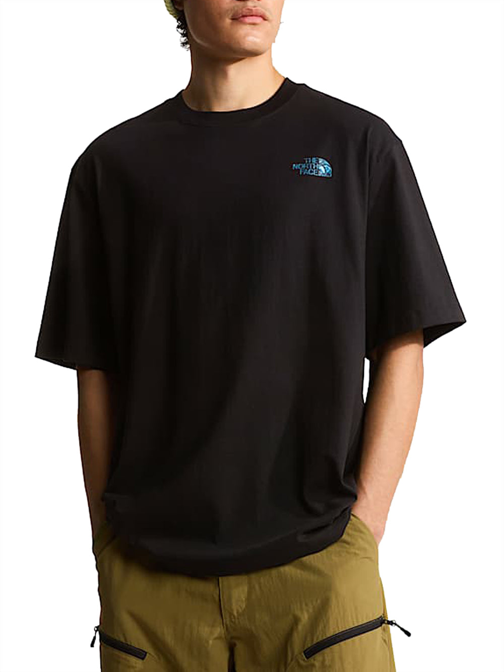THE NORTH FACE T-shirt Liquid NSE Box Oversized Graphic The North Face - Nero
