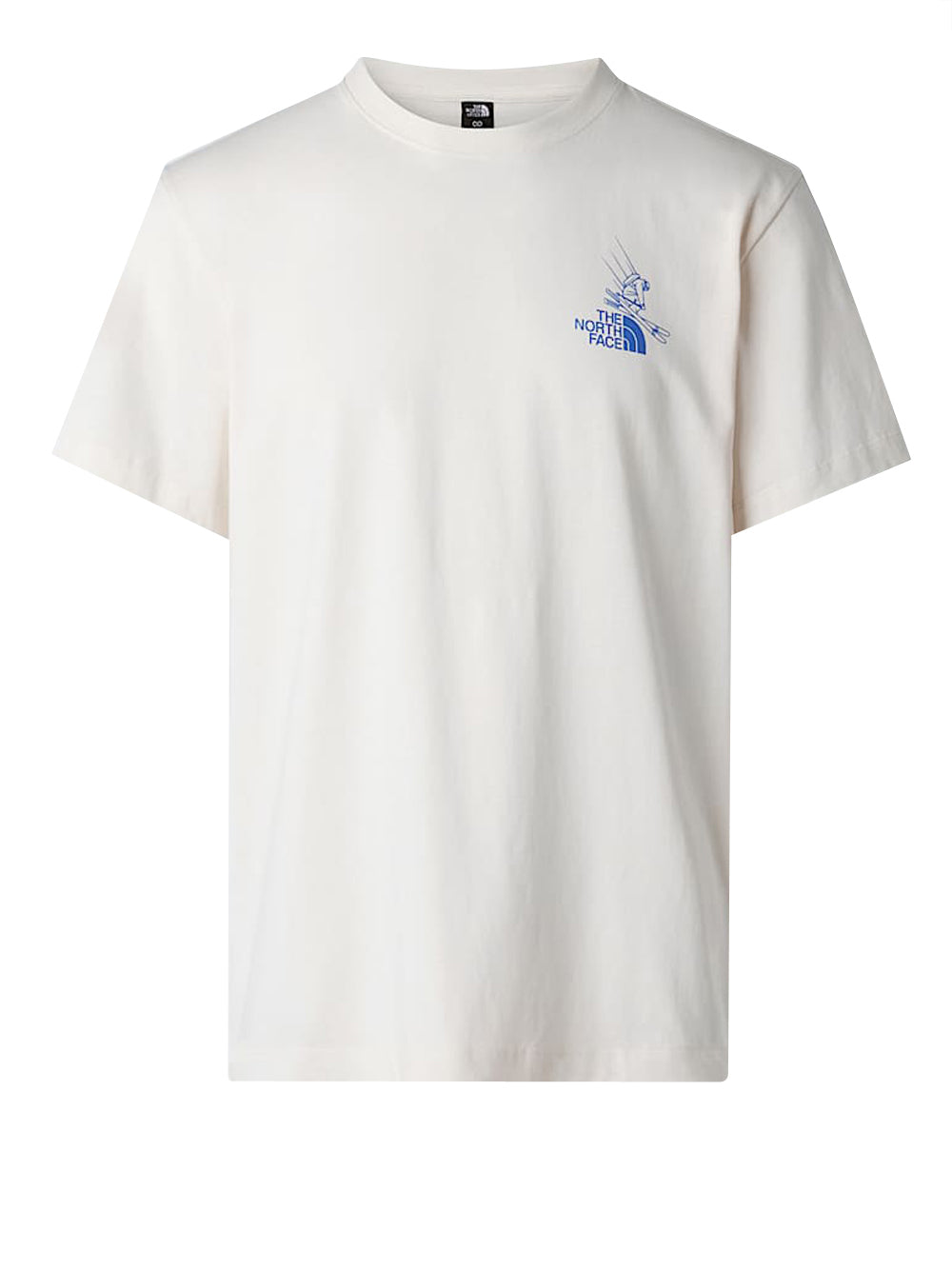 THE NORTH FACE T-shirt Mountain Celebration Regular The North Face - Panna