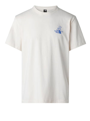 THE NORTH FACE T-shirt Mountain Celebration Regular The North Face - Panna